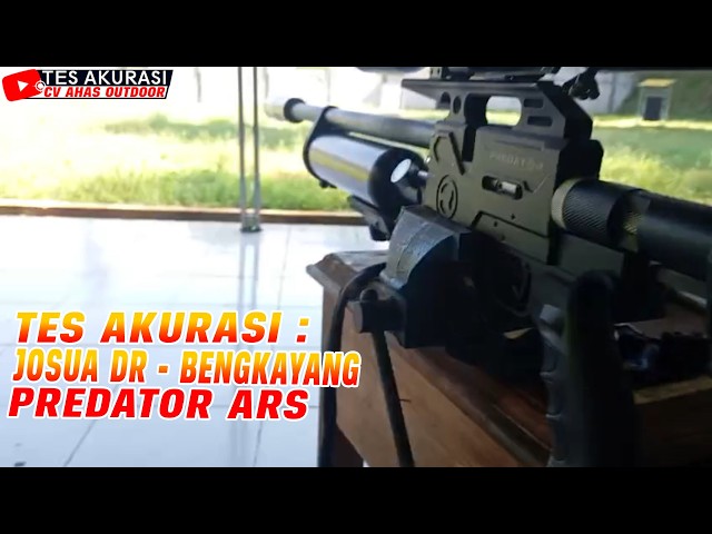 Accuracy Test of the Bocap FX Black Ghost Air Rifle, Ordered by Boss Agus Setiawan, Jambi
