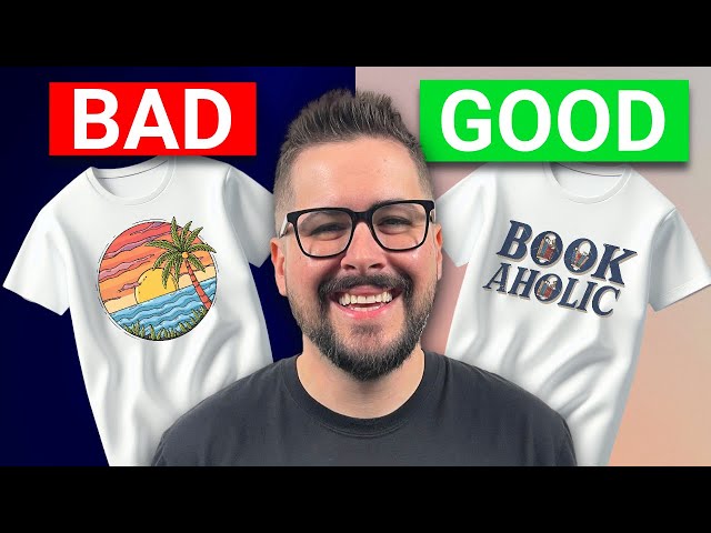 8 Years Of T-Shirt Design Knowledge In 13 Minutes