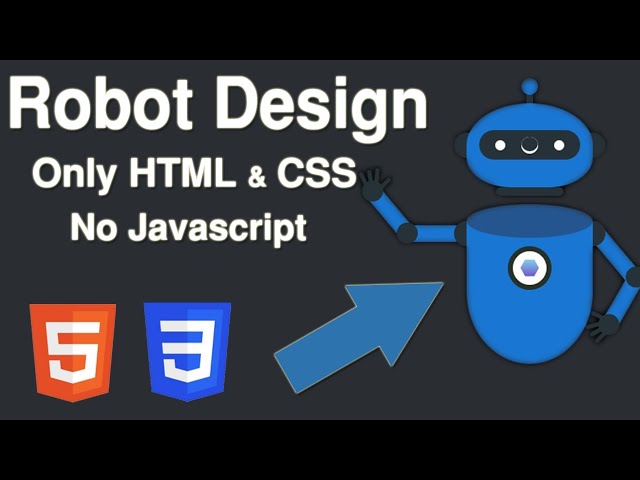 CSS Robot Character Animation | HTML & CSS Only Project