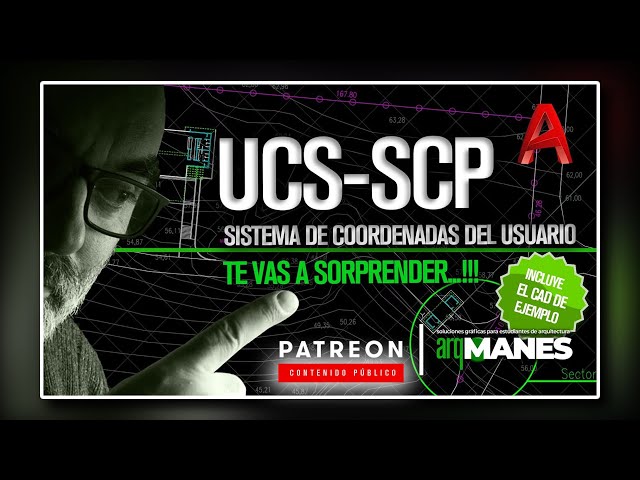 ⚡ PATREON | AUTOCAD | UCS SCP | Change and Rotate Coordinates | COMPLETE TUTORIAL explained in Sp...