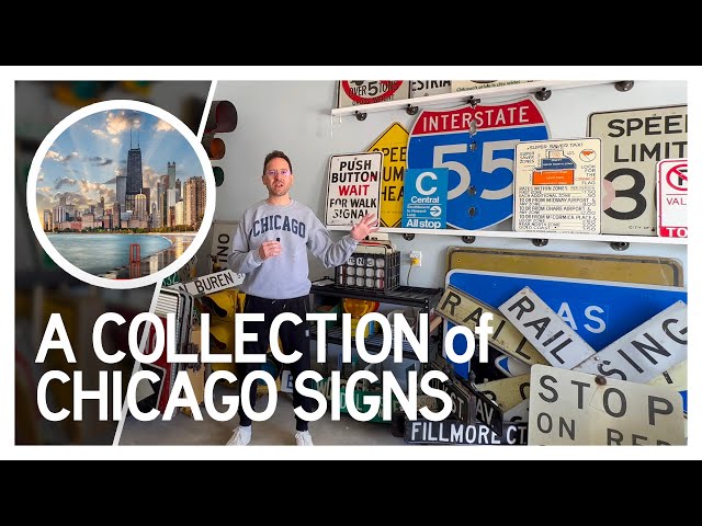 Exploring Chicago's Unique Street Signage: A Collection of City of Chicago Signs