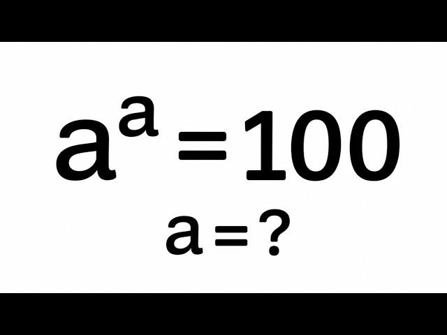 Solving a 'Harvard' University entrance exam question | Find a?