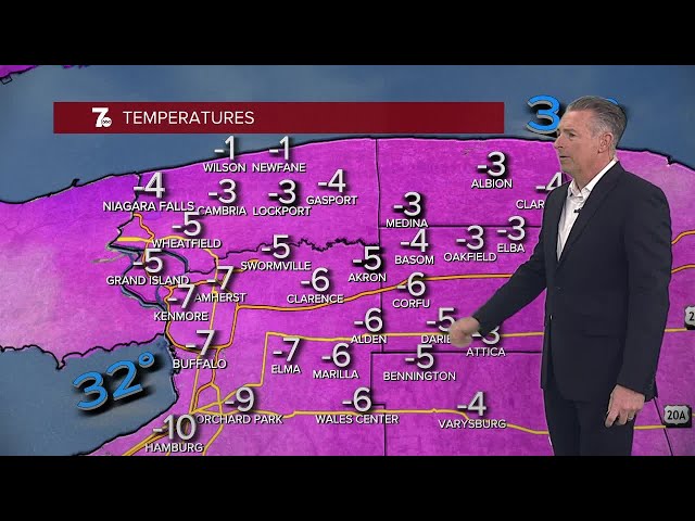 7 Weather 5am Update, Monday, February 9