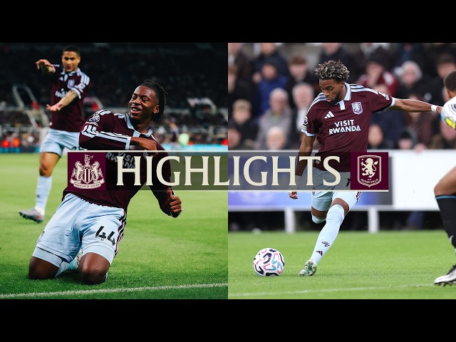 "HE'S IN YOUR HEAD"🗣️🇨🇭 | Newcastle United 0-1 Aston Villa | Premier League Extended Highlights