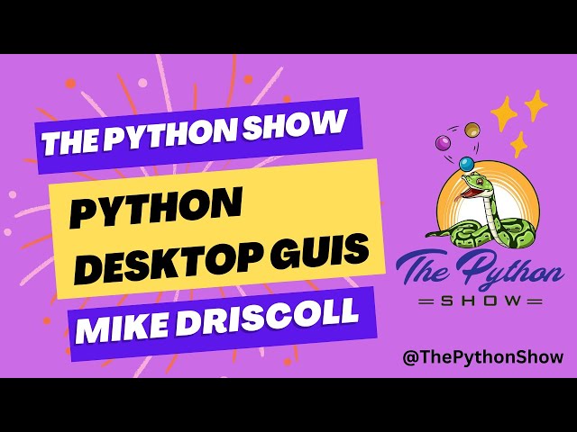 03 - Desktop GUI Frameworks for Python