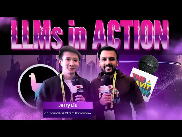 LLMs, RAG, Vector Database, Enterprise Use Cases with Jerry Liu, Co-Founder & CEO of LlamaIndex