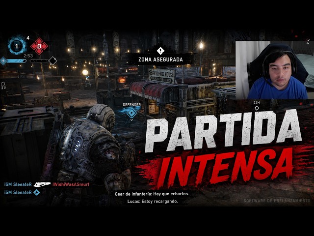 JUGUÉ CON Y CONTRA UN CAMPEÓN MUNDIAL DE GEARS OF WAR! | GEARS E-DAY BETA GAMEPLAY XBOX SERIES S