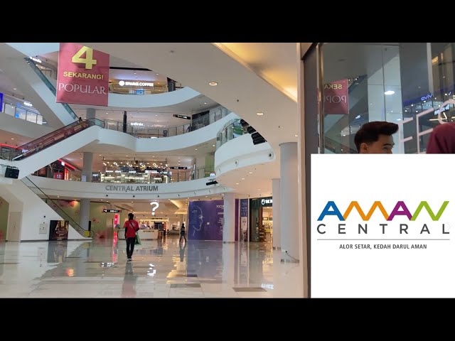 Aman Central Mall, Alor Setar #silentvlog #walkthrough (July 2025)