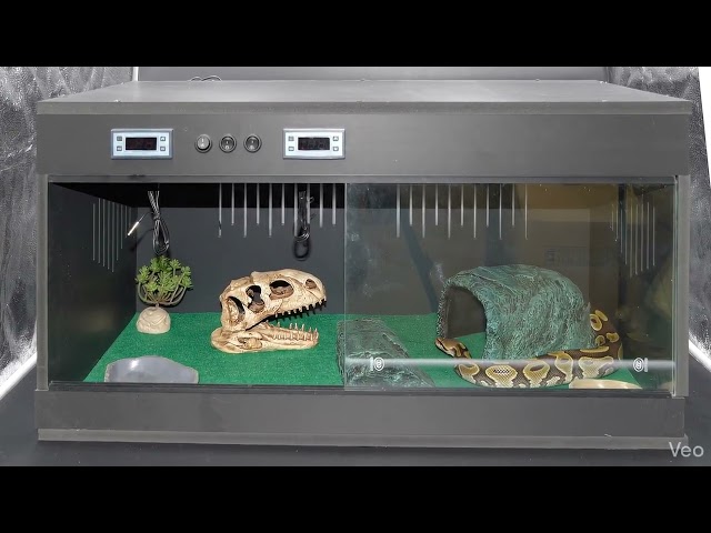 High-grade New PVC Intelligent Temperature Control Reptile Enclosure 120*60*60CM — YRT-120D