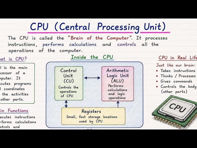 What Is CPU | Central Processing Unit | Full Explanation Of CPU 