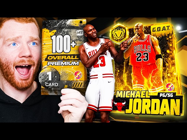 I Completed Level 40 & Got GOAT MJ + 100 Overall PACKS!