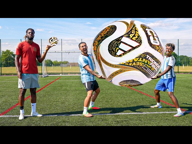 Score A Goal = World Cup Ball Gets HEAVIER!