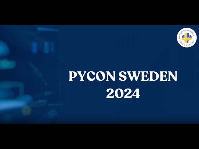 Accidentally popular: Beautiful CLI interfaces with rich-click by Phil Ewels| PyConSe | 2024
