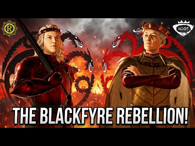 DAEMON BLACKFYRE Wins the Blackfyre Rebellion and Takes the IRON THRONE! | AGOT CK3