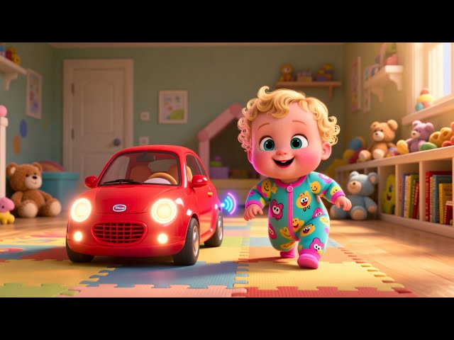 Wroom Car Study Songs | Fun Learning Song for Kids | Playful Car Adventure 🚗🎶