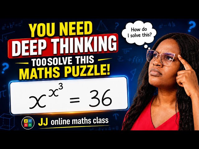 This exponential math question looks easy until you try it.