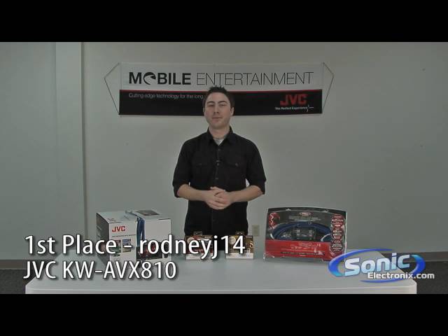 Sonic Electronix Social Network Contest Winners!