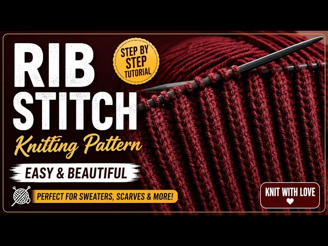 🔥 Easy knitting pattern For Beginners Beautiful knitting Stitch Step by Step 