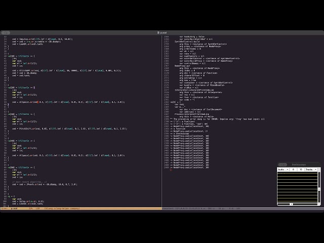 SuperCollider 3.14 Release Party: 18:20 - Daniel Höpfner - Live Coding SuperCollider