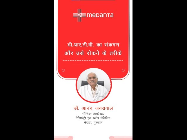 Drug-Resistant TB (DRTB) Infection, Disease and Treatment Methods | Dr. Anand Jaiswal | Medanta