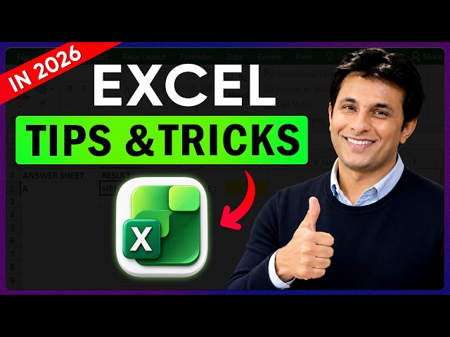 Excel in 2026: 10 Copilot Hacks to Save 1,000+ Hours