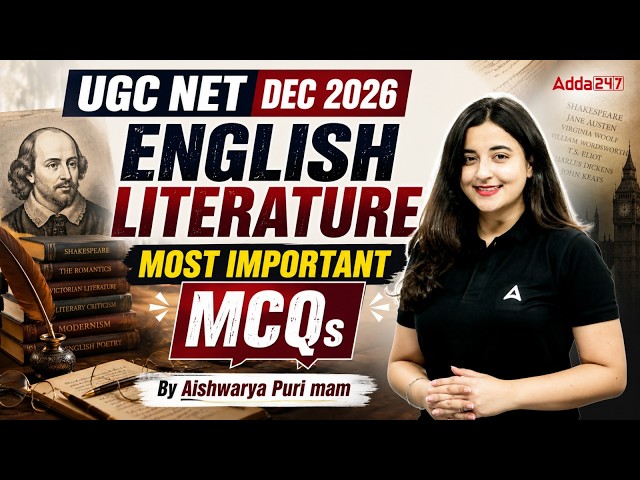 UGC NET English Literature | UGC NET English Most Important MCQs By Aishwarya Puri
