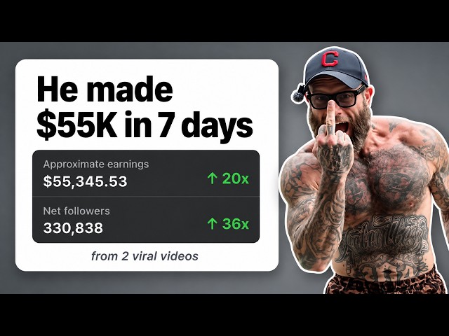 How Dalton made $55,000 in 7 days with Facebook Monetization