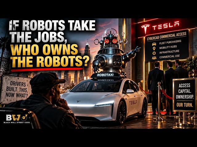 If Robots Take The Jobs, Who Owns the Robots?