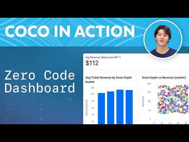 How to Build a Streamlit App in Minutes with Snowflake CoCo (No SQL Required)