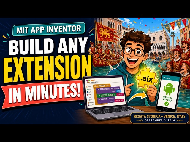 The Easiest Way to Build MIT App Inventor Extensions (2026)