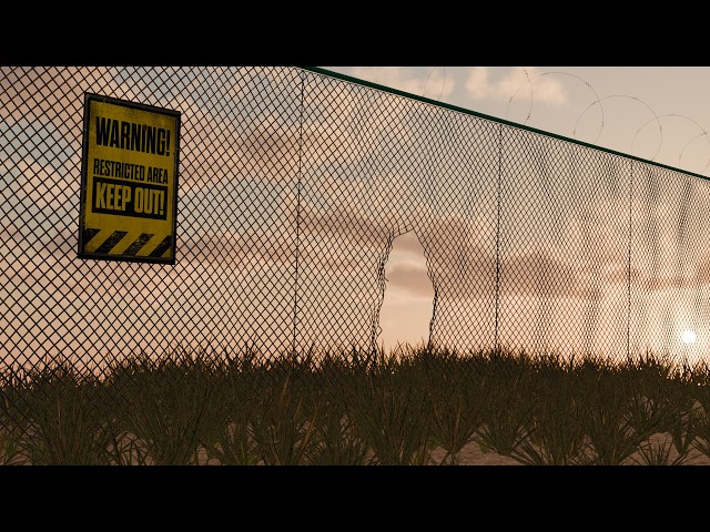 making fence (restricted area)