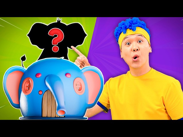 Ding-Ding! Who lives in the House? | D Billions Kids Songs