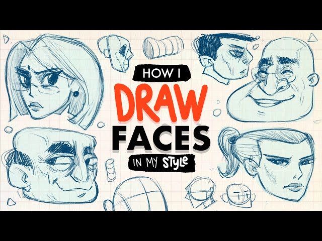 How to Draw FACES in ANY Style?  