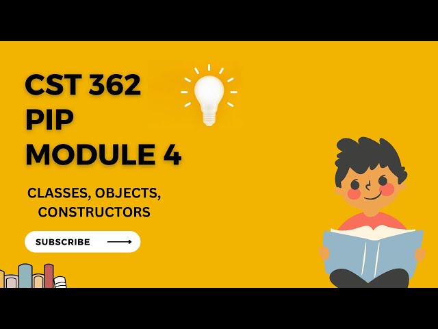 KTU CST 362 MOD 4 PART 1 -OBJECTS & CLASSES