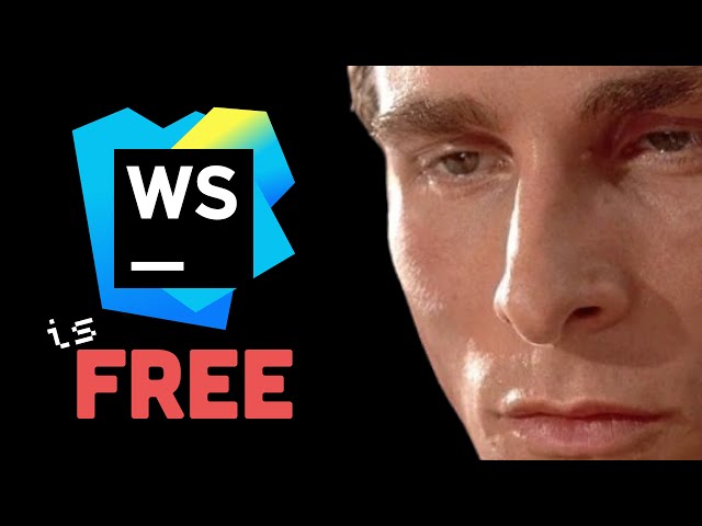 WebStorm is now free… will it kill VS Code?