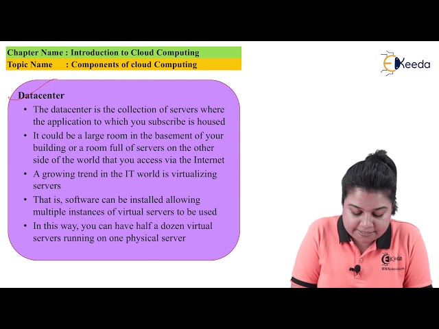 Components of Cloud Computing - Introduction to Cloud Computing - Cloud Computing and Services