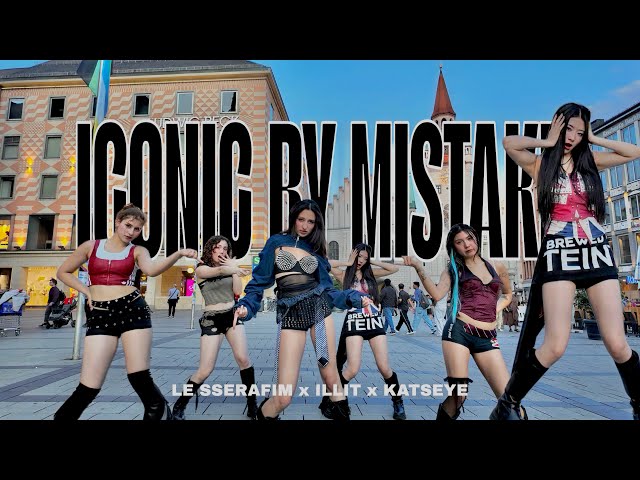 [KPOP IN PUBLIC | ONE TAKE]LESSERAFIM x ILLIT x KATSEYE - `ICONIC BY MISTAKE’ Dance Cover by esWaves