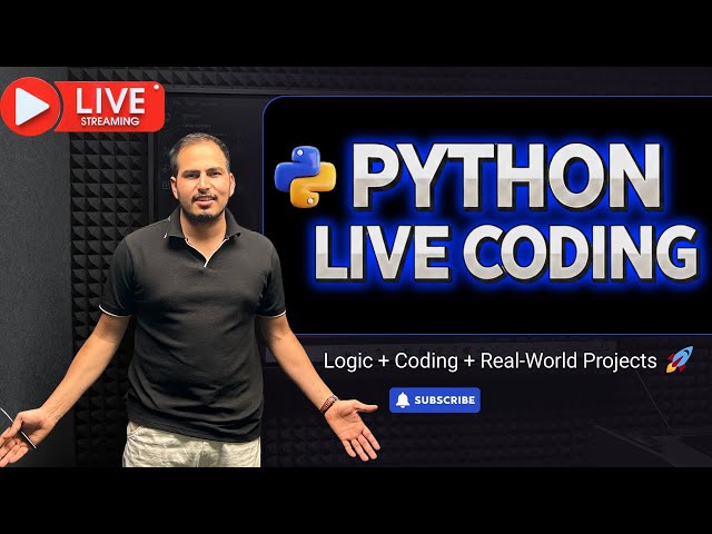 python live coding (pattern in python)