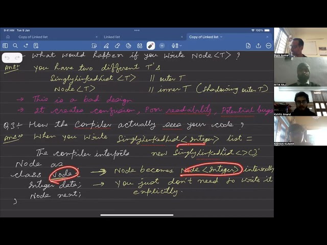 LinkedList - Class 2