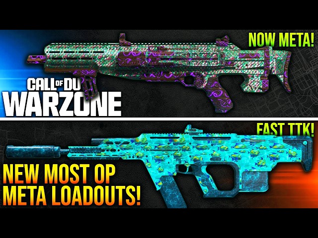 WARZONE: New MOST OVERPOWERED META LOADOUTS After Update! (WARZONE META Weapons)