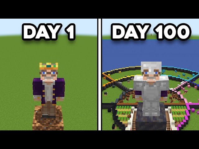Surviving 100 Days on Just Dirt