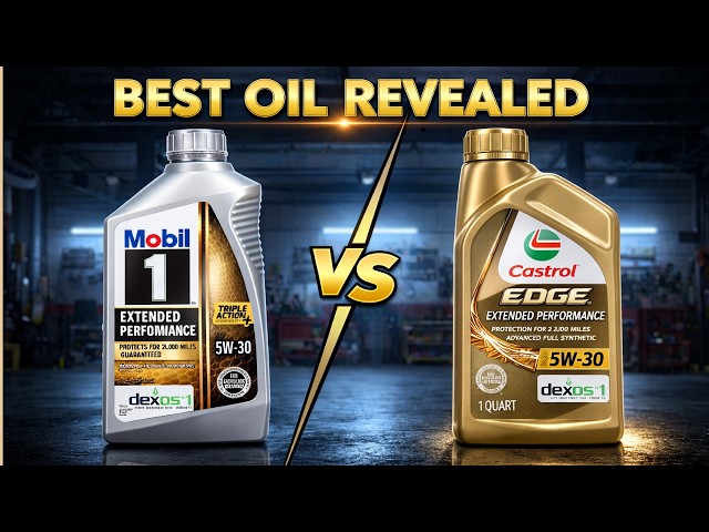Mobil 1 EP vs Castrol Edge 5W-30: Los datos de laboratorio revelan la verdad.