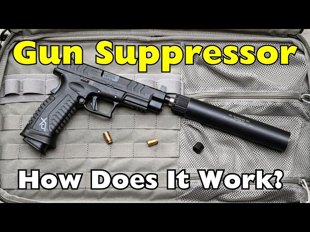 How Does a Gun Suppressor (“Silencer”) Work?