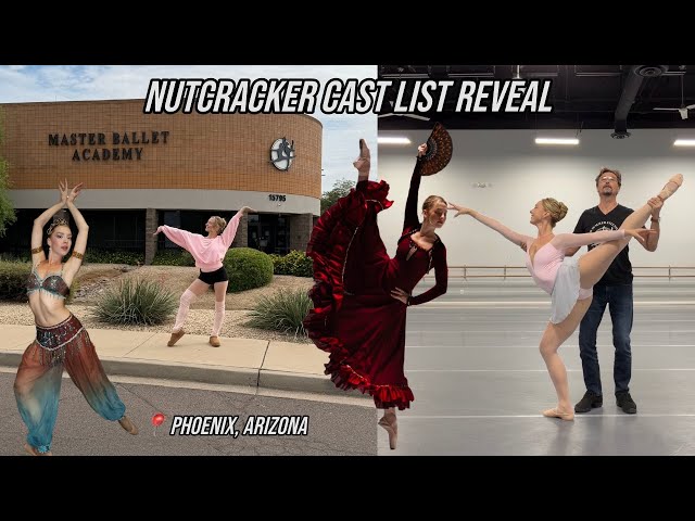 Nutcracker Vlog Cast List Reveal!