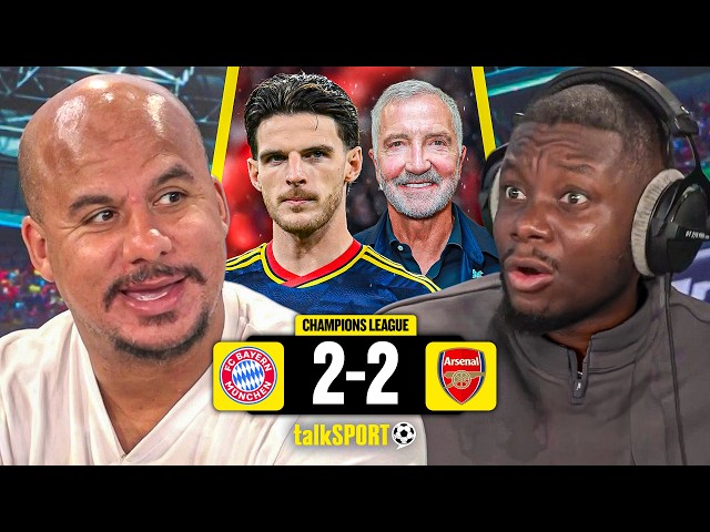 talkSPORT CLASH on Declan Rice & Bukayo Saka for Arsenal as Joel Beya CALLS OUT Graeme Souness!