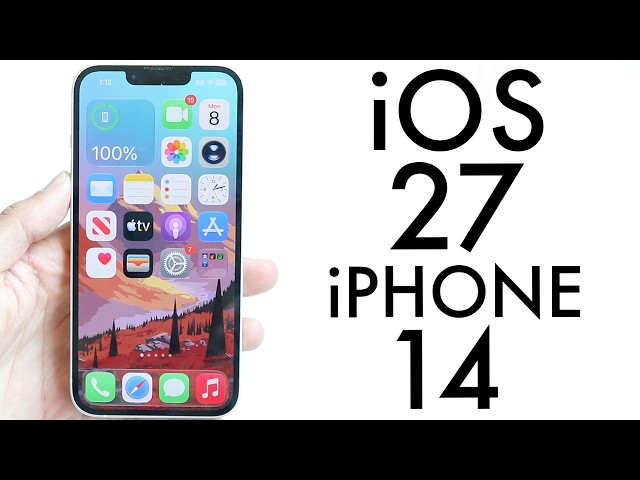iOS 27 On iPhone 14! (New Features, Battery & Performance)