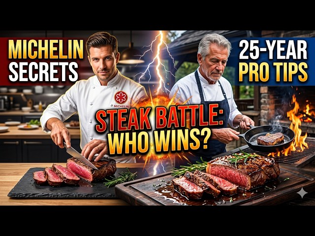5 Pro Chefs vs 1 Steak The Secret Methods They Don’t Want You To Know