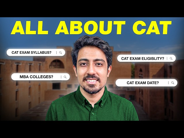 All About CAT 2026 Exam for beginners | Syllabus, Pattern, Exam Date and Eligibility | Full Details