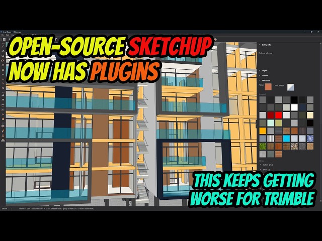 Open-Source SketchUp Now Has Plugins! Trimble Will NOT Like This