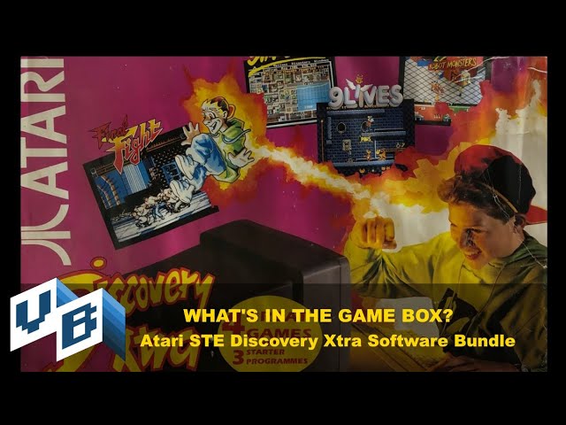 What's In The Box?  Atari  STE Discovery Xtra  Software Bundle